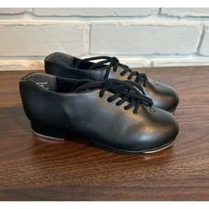 Capezio CG17c Fluid Tap Shoes Black Tele Tone Taps Little Kids Size 9 Dancewear